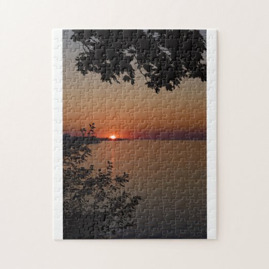 Great Lakes Sunset Legpuzzel (Verticaal)