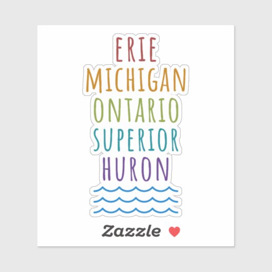 Great Lakes Vinyl Mitten State Sticker (Vel)