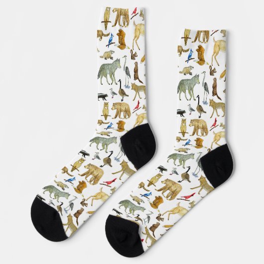 Great Lakes Wildlife Crew Socks Sokken (Links)