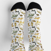 Great Lakes Wildlife Crew Socks Sokken (Top)