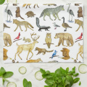 Great Lakes Wildlife Theedoek (Gevouwen)