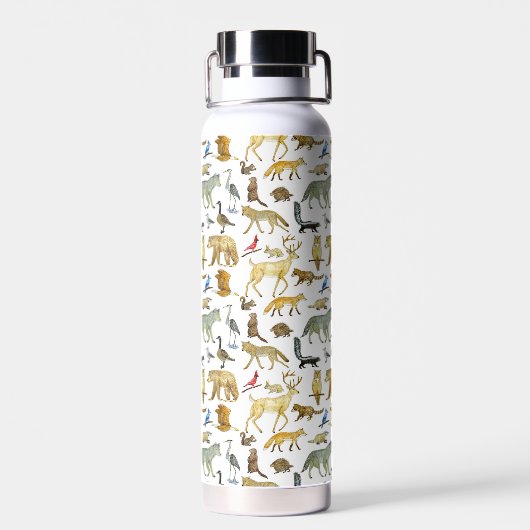 Great Lakes Wildlife Water Bottle Waterfles (Achterkant)