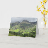 Great Langdale Valley, Lake District, Engeland Kaart (Gele Bloem)
