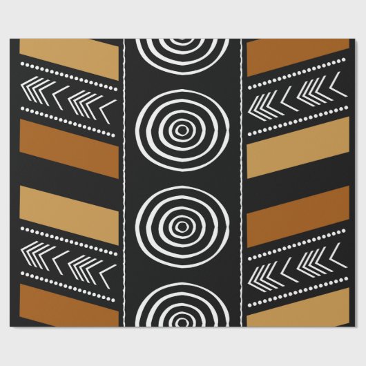 Great looking African Wrapping Paper Cadeaupapier (Vlak)