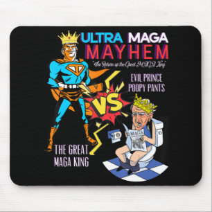 Great MAGA King Donald Trump Biden USA UltrA MAGA Muismat