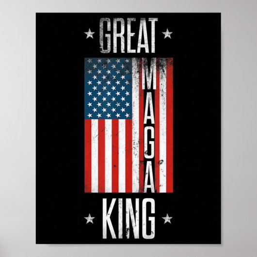 Great Maga King Ultra Maga Mannen Poster (Voorkant)