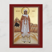 Great Martyr Barbara Icon Prayer Kaart (Voorkant)
