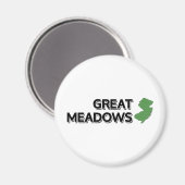 Great Meadows, New Jersey Magneet (Voorkant / Achterkant)