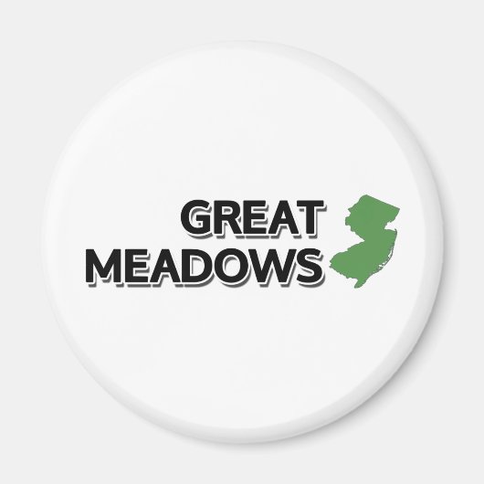 Great Meadows, New Jersey Magneet (Voorkant)