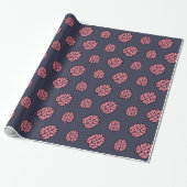 Great Minds Brain Pattern Cadeaupapier (Uitgerold)