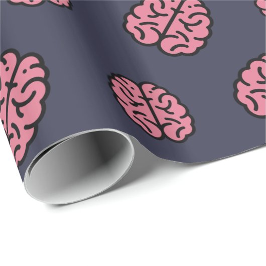 Great Minds Brain Pattern Cadeaupapier (Rol Hoek)