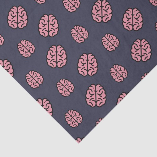 Great Minds Brain Pattern Tissuepapier (Detail)