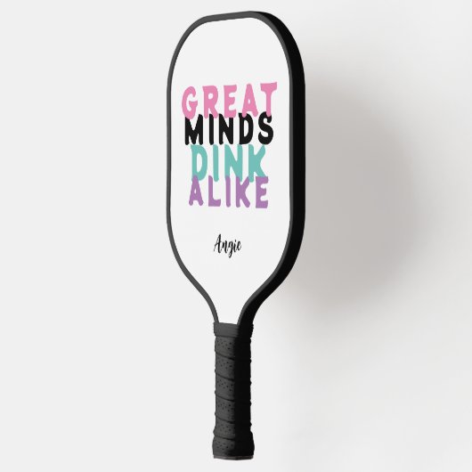 Great Minds Dink Alike Custom Pickleball Paddle (Links)