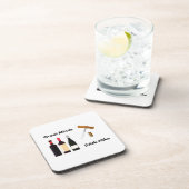 Great Minds Drink Alike op een Bier Onderzetter (Rechterzijde)