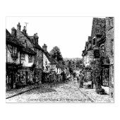 Great Missenden, Buckinghamshire, schets Rubberstempel (Afrduk)