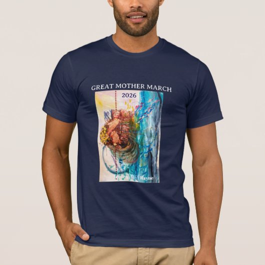 GREAT MOTHER MARCH Rebirth T-Shirt (Voorkant)