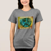 GREAT MOTHER MARCH "Unstoppable" T-Shirt Tri-Blend (Voorkant)