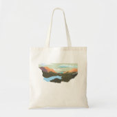 Great Mountain Valley Tote Bag (Voorkant)