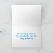 Great Mummy-To-Be Mother's Day Card Bedankkaart (Binnen)