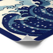 Great Nautical Kanagawa Wave of Mt. Fuji Japan Poster (Hoek)