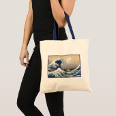 Great Nautical Kanagawa Wave of Mt. Fuji Japan Tot Tote Bag (Voorkant (product))