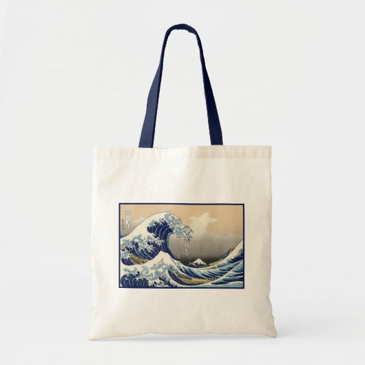 Great Nautical Kanagawa Wave of Mt. Fuji Japan Tot Tote Bag (Voorkant)