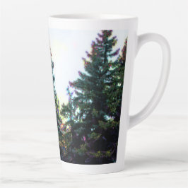 Great North Bossen Boreal Forest Canada Pine Trees Latte Mok