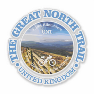 Great North Trail (fietsen c) Sticker