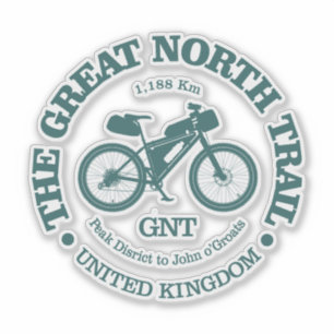 Great North Trail (fietsen) Sticker