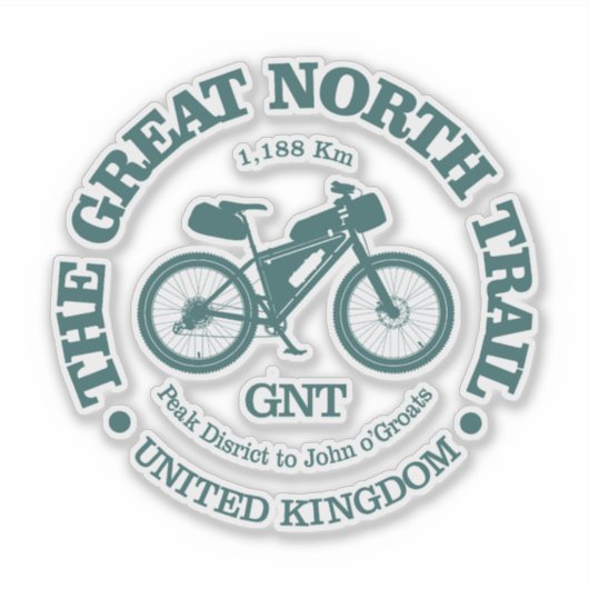 Great North Trail (fietsen) Sticker (Voorkant)
