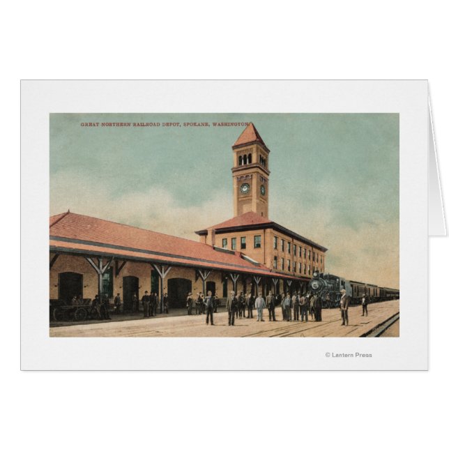Great Northern Railroad Depot (Voorkant Horizontaal)