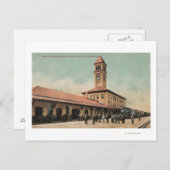 Great Northern Railroad Depot Briefkaart (Voorkant / Achterkant)