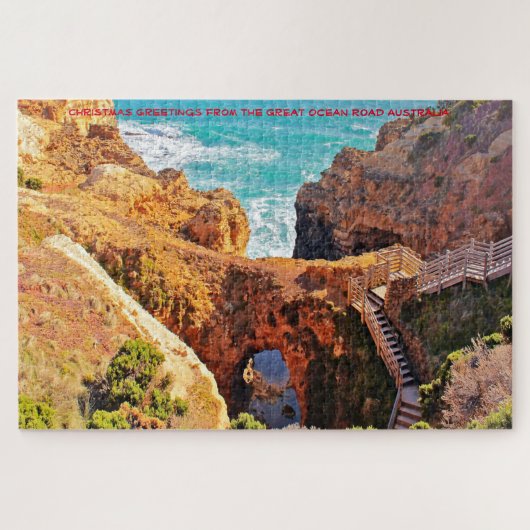 Great Ocean Road Australia Jigzaag Puzzle Legpuzzel (Horizontaal)