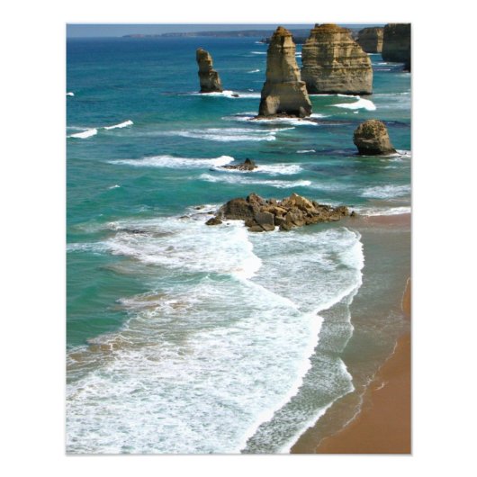 Great Ocean Road, Australië Foto Afdruk (Voorkant)