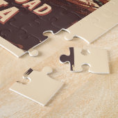 Great Ocean Road Australië Illustratie Reizen Kuns Legpuzzel (Zijkant)