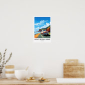 Great Ocean Road Australië Reisprint Poster (Keuken)