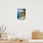 Great Ocean Road Australië Vintage Poster (Keuken)