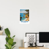 Great Ocean Road Australië Vintage Poster (Thuiskantoor)