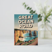 Great Ocean Road Briefkaart (Staand voorkant)