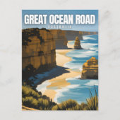 Great Ocean Road Briefkaart (Voorkant)