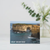 Great Ocean Road Loch Ard Gorge Wrak Australië Briefkaart (Staand voorkant)