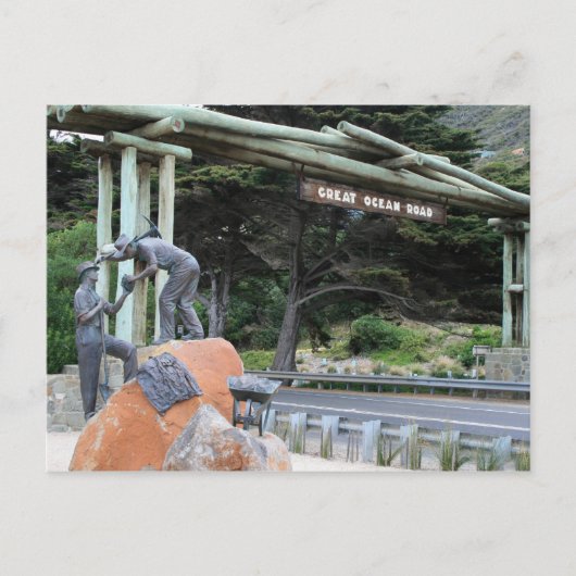 Great Ocean Road Memorial Briefkaart (Voorkant)