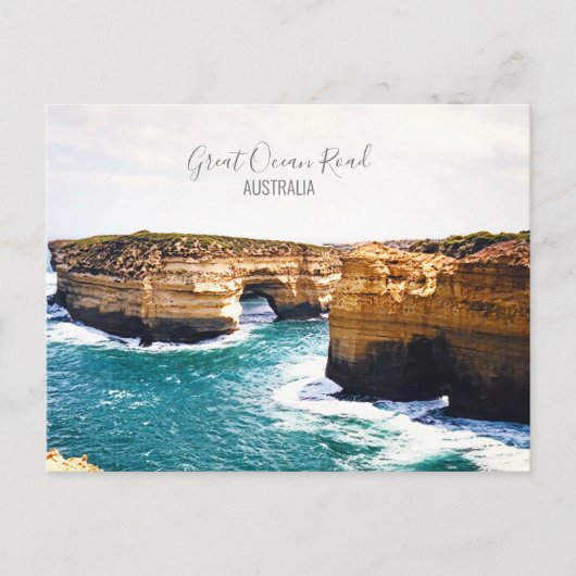 Great Ocean Road Victoria Australia Briefkaart (Voorkant)