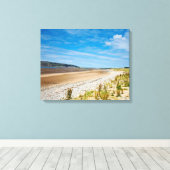 Great Orme Llandudno North Wales Briefkaart Poster Canvas Afdruk (Insitu (Houten vloer))