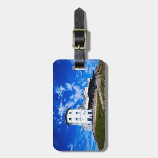 Great Orme Wales. Bagagelabel (Voorkant verticaal)