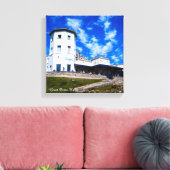 Great Orme Wales. Canvas Afdruk (Insitu (Woonkamer))