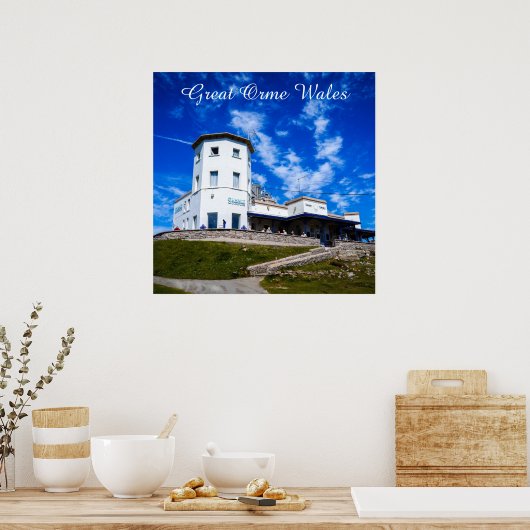 Great Orme Wales. Poster (Keuken)