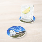 Great Orme Wales. Zandsteen Onderzetter (Zijkant)