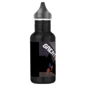 Great Outdoors Retro Montana Travel Advert Waterfles (Links)