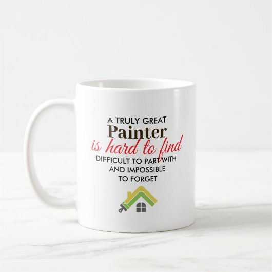 Great Painter Personalized Name Gift Koffiemok (Links)